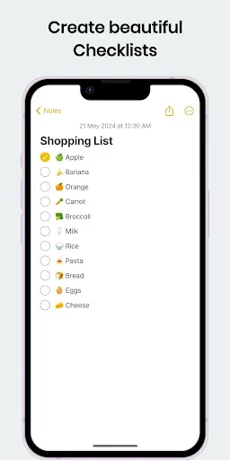 Скриншот 2 — Notes: Simple iOS Notepad