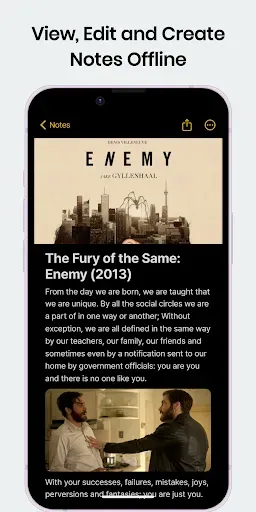 Скриншот 6 — Notes: Simple iOS Notepad