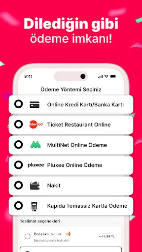Скриншот 5 — Yemeksepeti - Yemek & Market