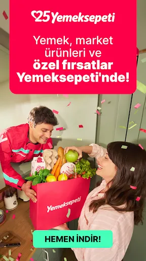 Скриншот 7 — Yemeksepeti - Yemek & Market