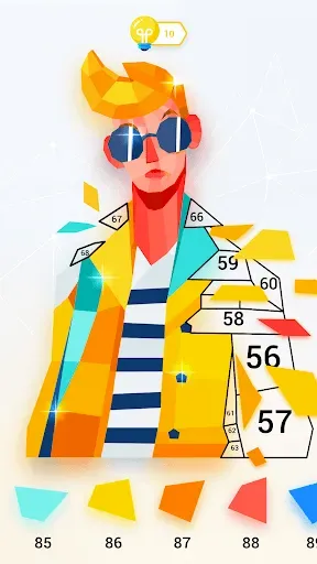 Скриншот 6 — inPoly: Пазлы для головоломки