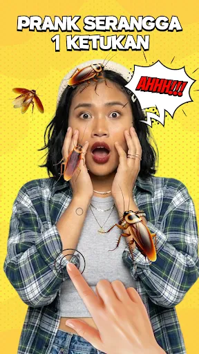 Скриншот 1 — Bugzz: Insect Prank Filters