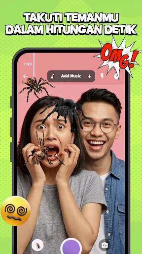 Скриншот 3 — Bugzz: Insect Prank Filters