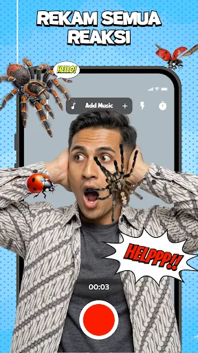 Скриншот 5 — Bugzz: Insect Prank Filters