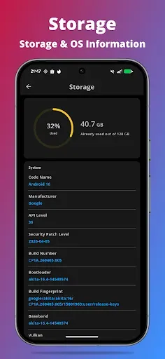 Скриншот 7 — G-CPU:Monitor CPU, RAM, Widget