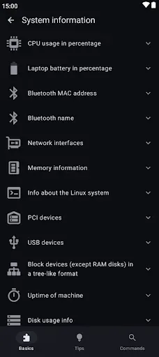 Скриншот 3 — Linux Command Library