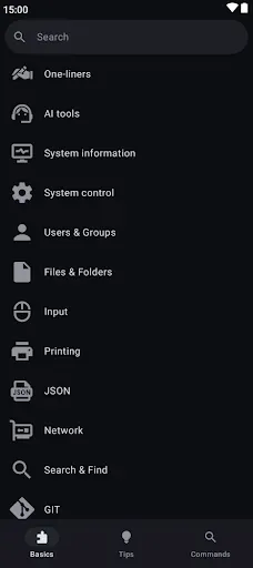 Скриншот 5 — Linux Command Library