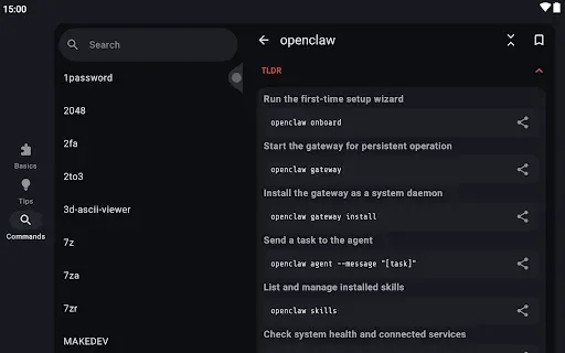 Скриншот 7 — Linux Command Library