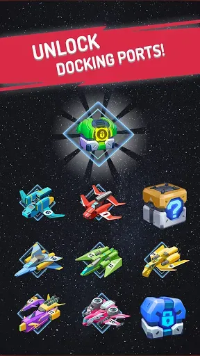 Скриншот 2 — Spaceship Defender - Merge Fun