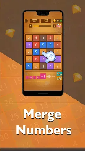 Скриншот 4 — Merge Digits - Puzzle Game