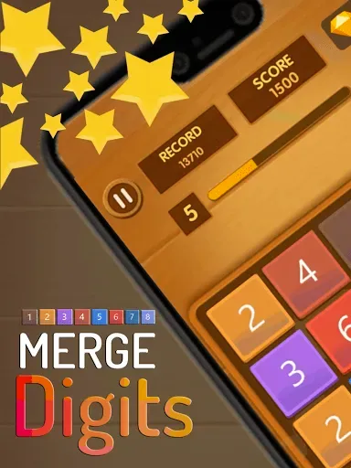 Скриншот 7 — Merge Digits - Puzzle Game