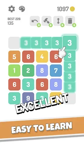 Скриншот 5 — Make 10 - Block Puzzle
