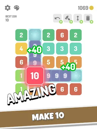 Скриншот 6 — Make 10 - Block Puzzle