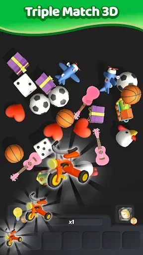 Скриншот 1 — Match Me! 3D Matching game