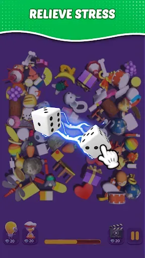 Скриншот 3 — Pair Me 3D : Match 3D Game