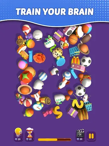 Скриншот 7 — Pair Me 3D : Match 3D Game