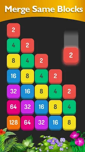 Скриншот 3 — Match цифры: 2048 Block игры
