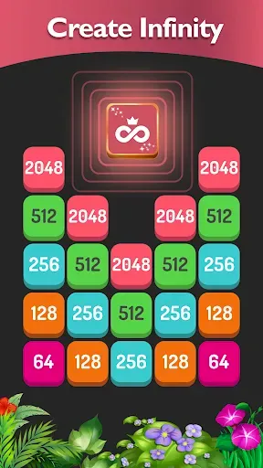 Скриншот 5 — Match цифры: 2048 Block игры