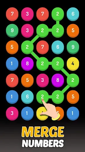 Скриншот 2 — Merge Dots - Number Match Game