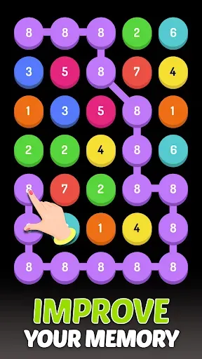 Скриншот 3 — Merge Dots - Number Match Game