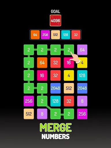 Скриншот 6 — 2048 Match - Number Puzzle