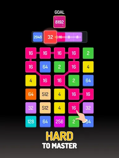 Скриншот 8 — 2048 Match - Number Puzzle