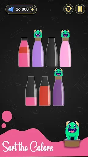 Скриншот 2 — Water Color Sort - Puzzle Game