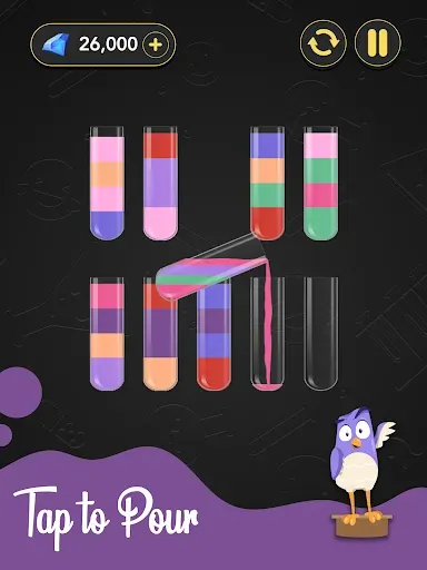 Скриншот 6 — Water Color Sort - Puzzle Game
