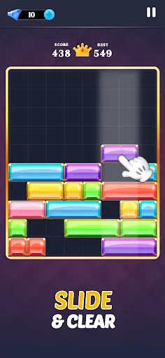 Скриншот 1 — Block Drop - Puzzle Game