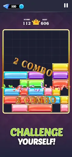 Скриншот 2 — Block Drop - Puzzle Game