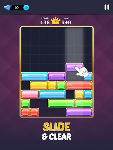 Скриншот 5 — Block Drop - Puzzle Game
