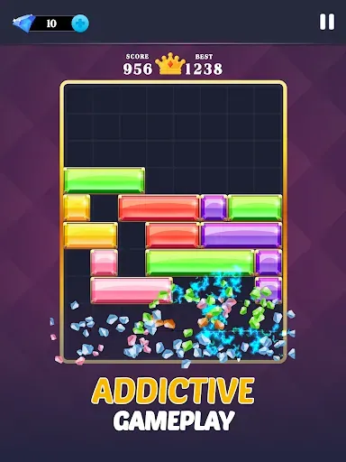 Скриншот 7 — Block Drop - Puzzle Game
