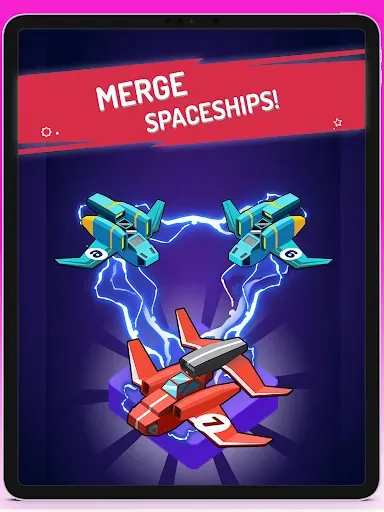 Скриншот 8 — Merge Spaceships - Idle Space