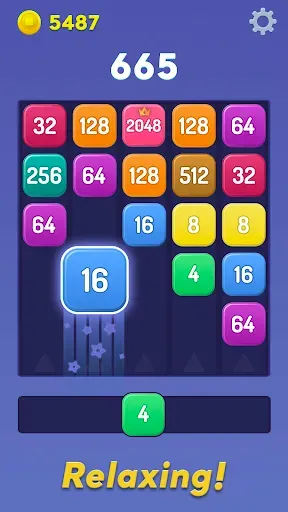Скриншот 1 — Merge Blocks Classic