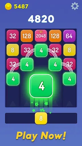 Скриншот 4 — Merge Blocks Classic