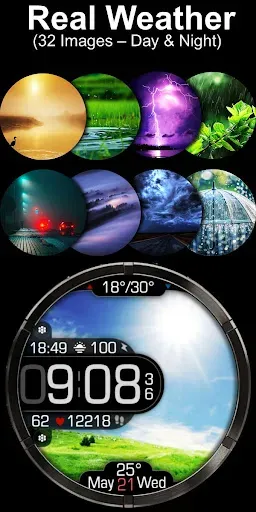 Скриншот 2 — Animated Real Weather Digital