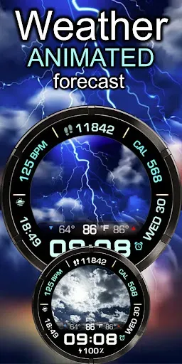 Скриншот 1 — Animated Weather Day & Night