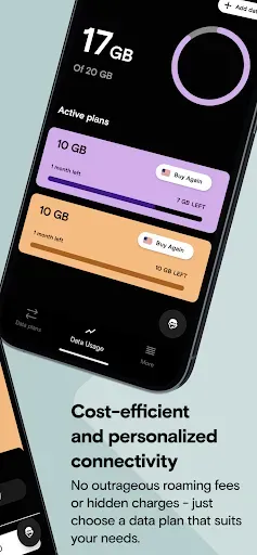 Скриншот 2 — Instabridge eSIM: Global Data