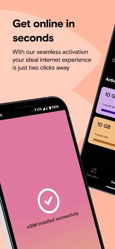 Скриншот 4 — Instabridge eSIM: Global Data