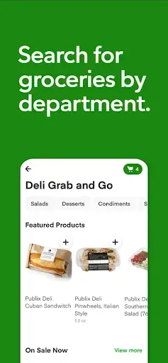 Скриншот 2 — Publix Delivery & Curbside