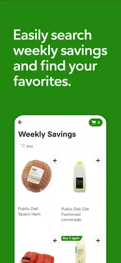 Скриншот 3 — Publix Delivery & Curbside