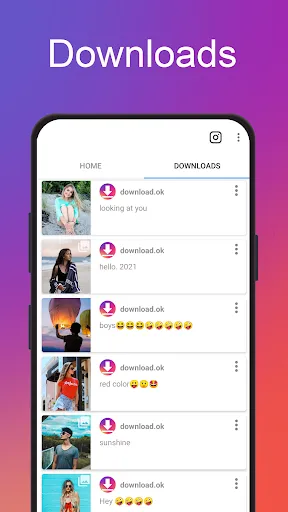 Скриншот 4 — InstSave : Video Downloader