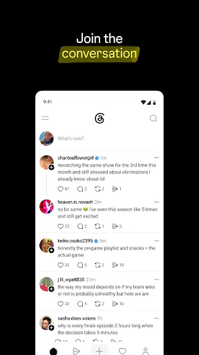 Скриншот 1 — Threads