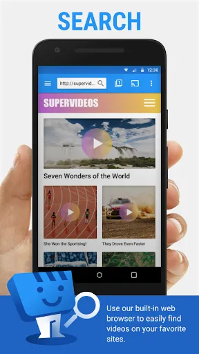 Скриншот 1 — Web Video Cast