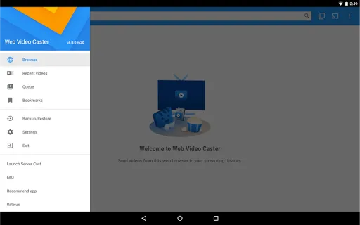 Скриншот 8 — Web Video Cast