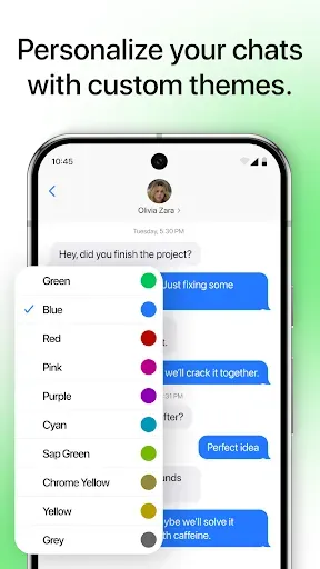 Скриншот 3 — SMS Message App  - iOS 16