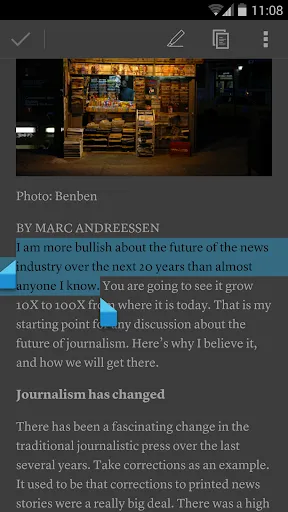 Скриншот 5 — Instapaper