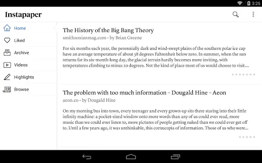Скриншот 7 — Instapaper