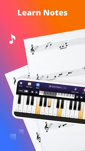 Скриншот 5 — Учись Пиано - Играй Музыку