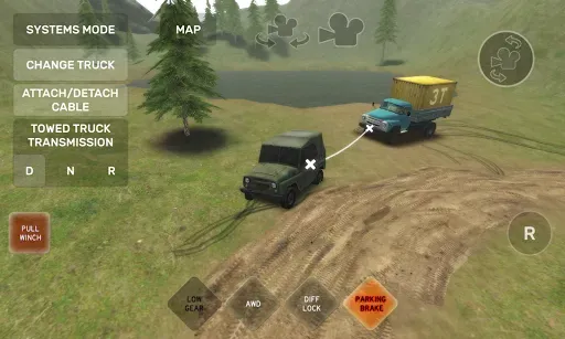 Скриншот 1 — Dirt Trucker: Muddy Hills